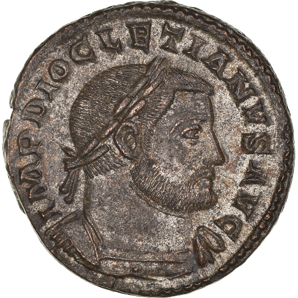 Moneda, Diocletian, Follis, 303-305, Trier, EBC+, Bronce, RIC:582a