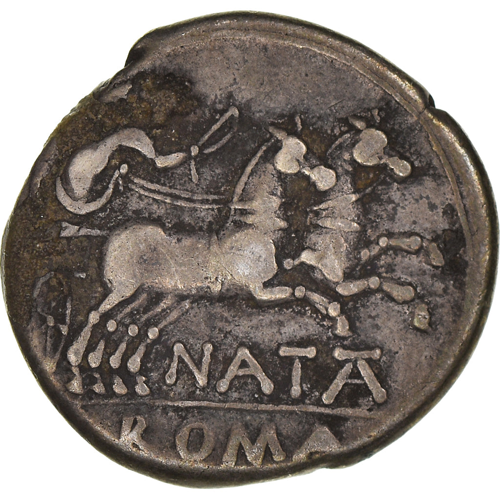 Coin, Pinaria, Denarius, 149 BC, Rome, AU(50-53), Silver, Crawford:208/1