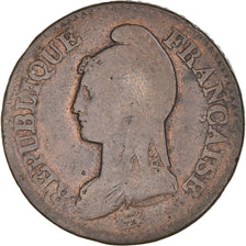 Coin, France, Dupré, Decime, AN 4, Paris, Modification du 2 décimes