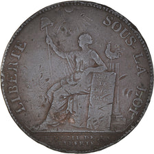 Coin, France, Monneron à la Liberté, 2 Sols, 1791, Birmingham, VF(30-35)