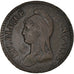 Munten, Frankrijk, Dupré, Decime, AN 8, Metz, ZF, Bronzen, KM:644.2