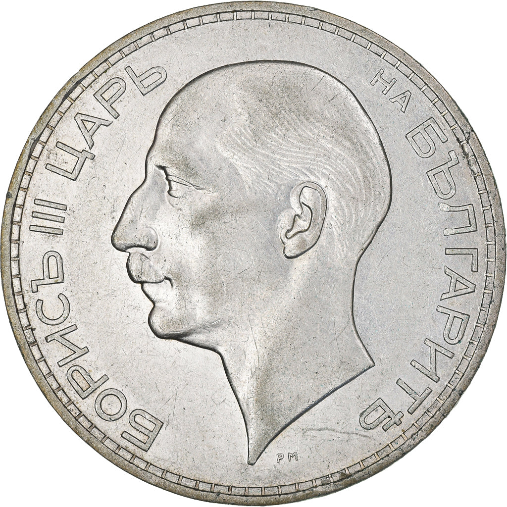 Moneda, Bulgaria, Boris III, 100 Leva, 1937, Royal Mint, MBC+, Plata, KM:45
