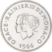 Coin, Monaco, Grace et Rainier III, 10 Francs, 1966, MS(64), Silver, KM:M1