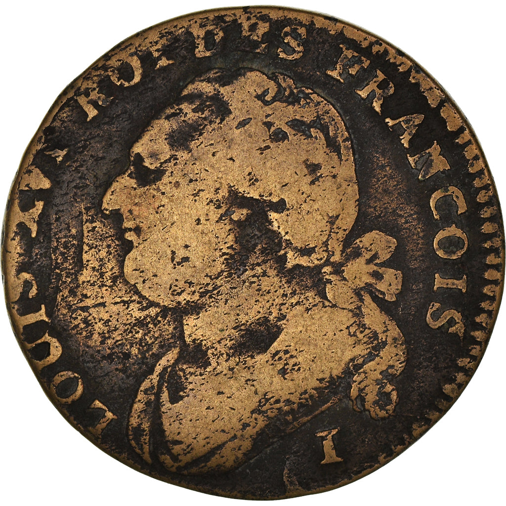 Coin, France, Louis XVI, 12 deniers françois, 12 Deniers, 1792, Limoges
