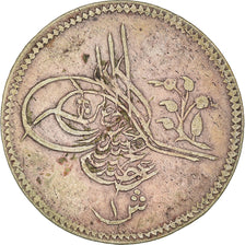 Coin, Egypt, Abdul Hamid II, Qirsh, 1877 (1293//2), VF(30-35), Silver, KM:277