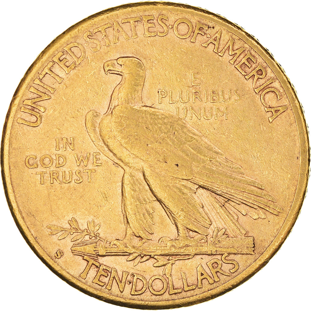 Munten, Verenigde Staten, Indian Head, $10, Eagle, 1910, U.S. Mint, San
