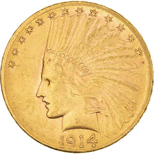 Münze, Vereinigte Staaten, Indian Head, $10, Eagle, 1914, U.S. Mint, San