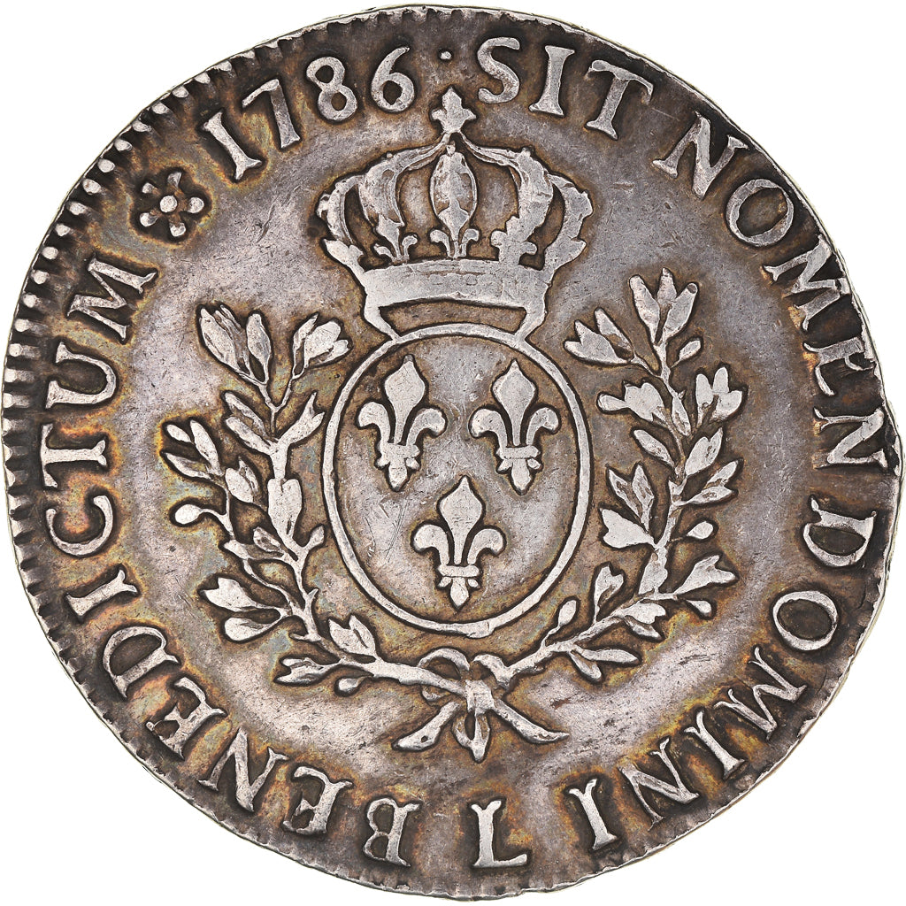 Monnaie, France, Louis XVI, Écu aux branches d'olivier, Ecu, 1786, Bayonne