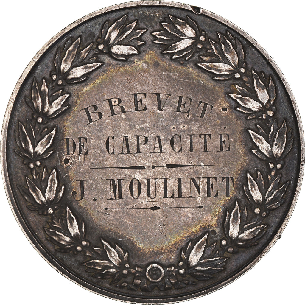 France, Médaille, Brevet de Capacité, Monastère des Ursulines, Enseignement