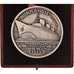 Frankreich, Medaille, Compagnie Générale Transatlantique, Normandie, 1935