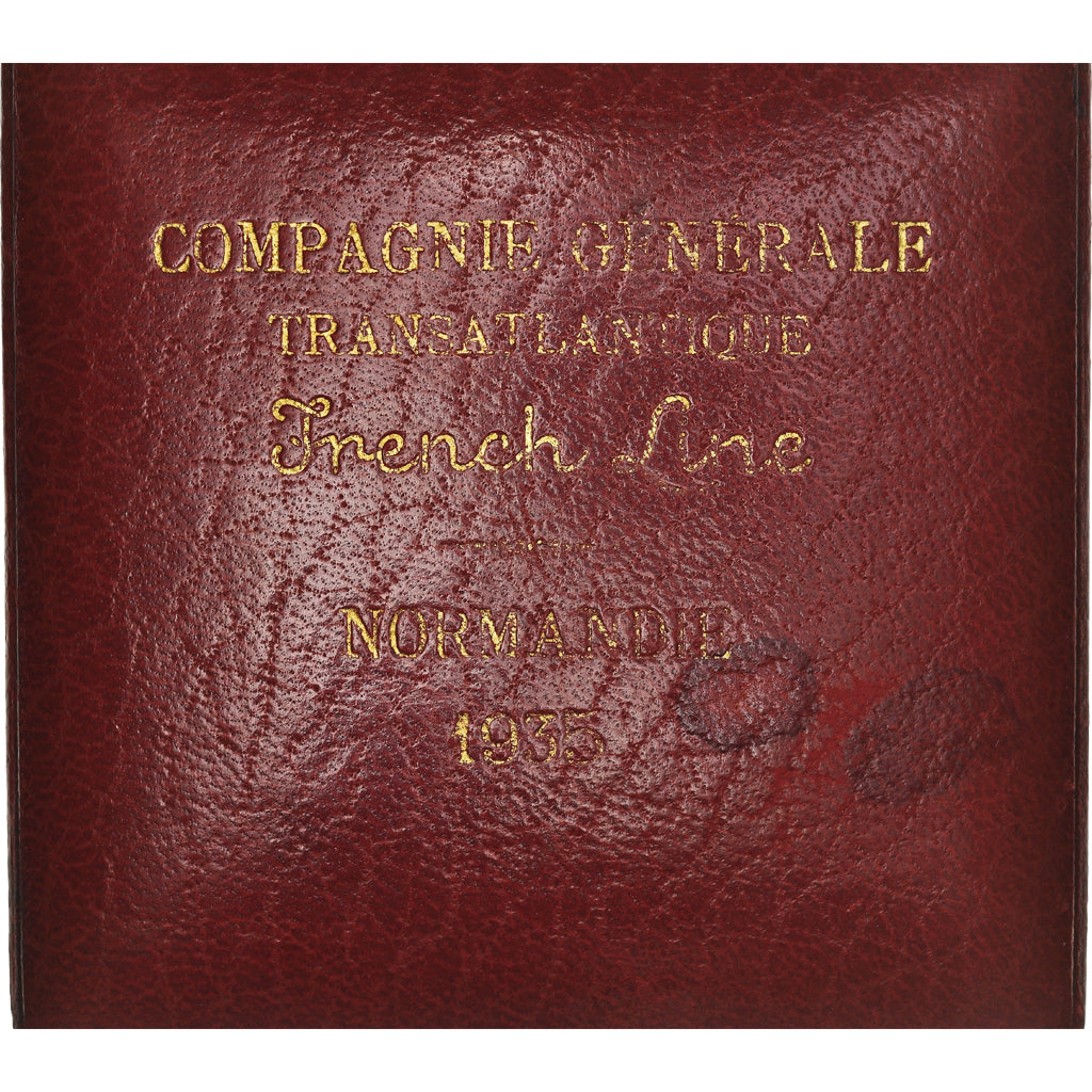 Frankreich, Medaille, Compagnie Générale Transatlantique, Normandie, 1935