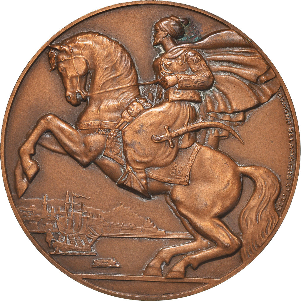 França, Medal, Compagnie Générale Transatlantique, Ville d'Alger