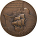 Francja, Medal, Compagnie Générale Transatlantique, Champlain, 1932
