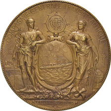 France, Medal, Compagnie Générale Transatlantique, Services Postaux, 1943