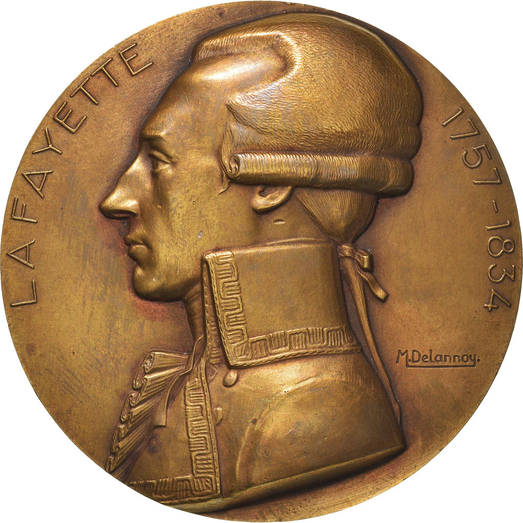 Frankreich, Medaille, Compagnie Générale Transatlantique, Paquebot Lafayette