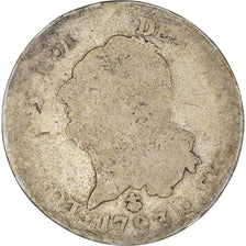 Munten, Frankrijk, Louis XVI, 30 sols françois, 30 Sols, 1793, Perpignan, ZG