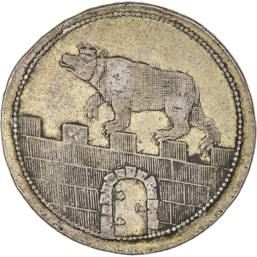 Coin, German States, ANHALT-BERNBURG, Alexius Friedrich Christian, 1/6 Thaler