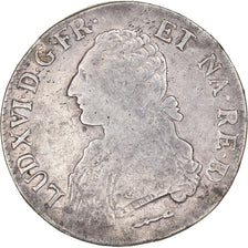 Moneta, Francia, Louis XVI, Écu de Béarn aux branches d'olivier, Ecu, 1784