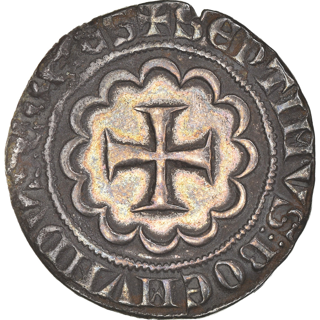 Monnaie, Liban , Crusader States, Bohemund VII, Gros, Tripoli, TTB+, Argent