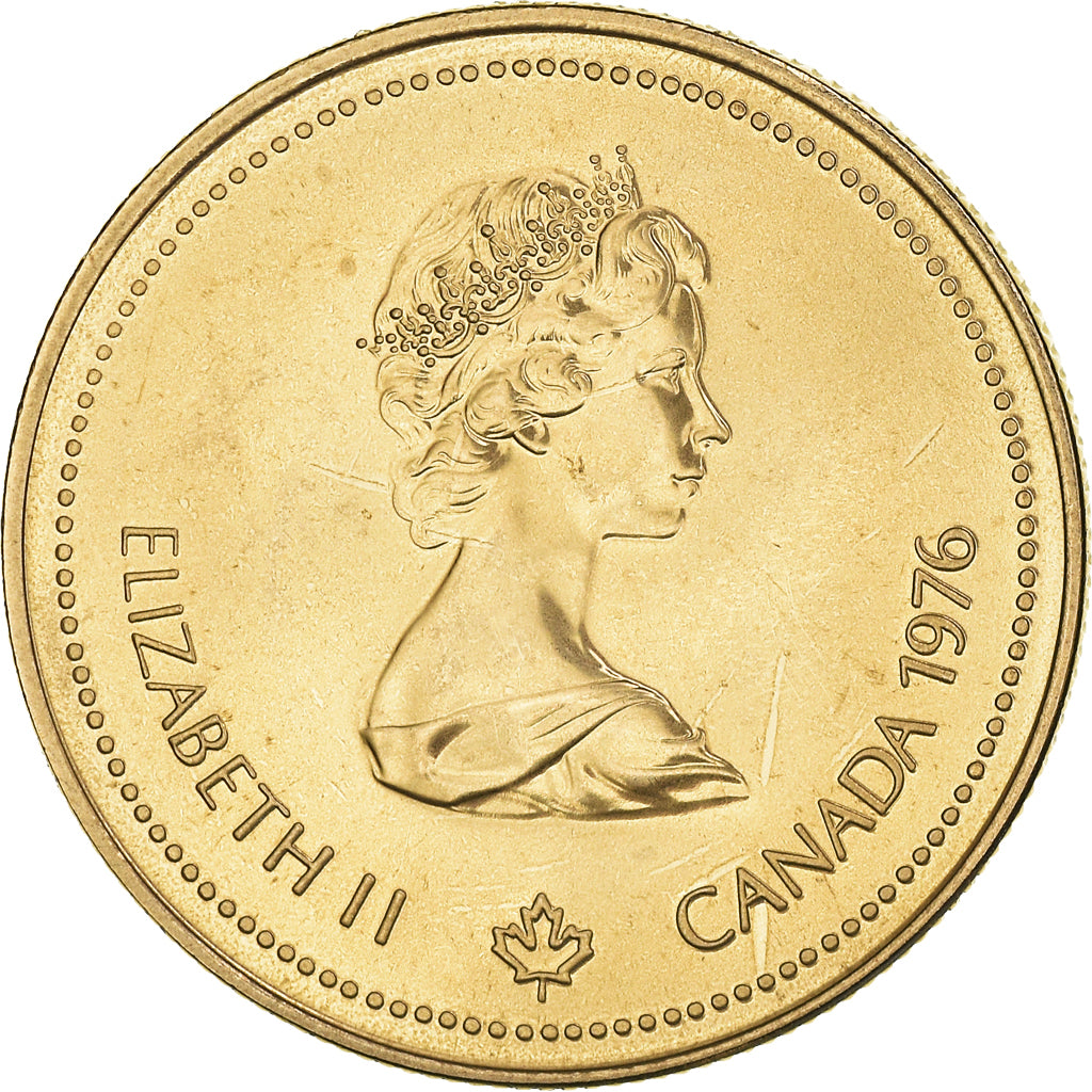 Coin, Canada, Elizabeth II, 100 Dollars, 1976, Royal Canadian Mint, Ottawa