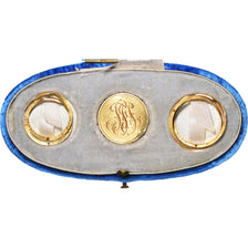 France, Love Token, Treizain, Coffret de Mariage, 1846, AU(55-58), Silver