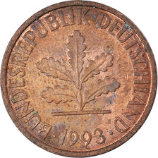 Munten, Federale Duitse Republiek, 2 Pfennig, 1993