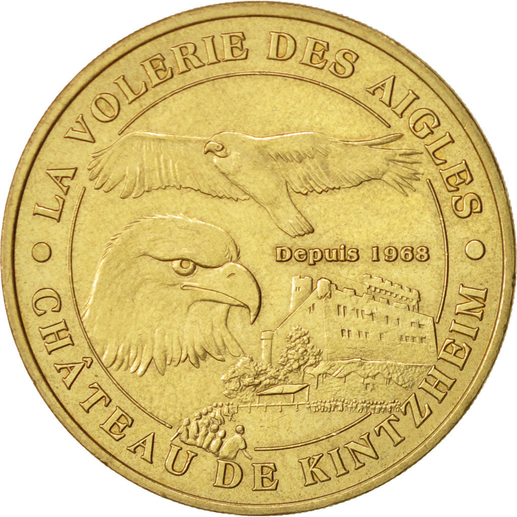 Francia, Token, Touristic token, 67/ Kintzheim - Volerie des Aigles, Arts &