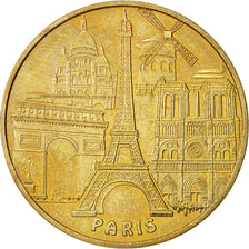 Frankreich, Touristic token, 75/ Les 5 Monuments, 2007, Monnaie de Paris