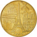 Frankreich, Touristic token, 75/ Les 5 Monuments, 2007, Monnaie de Paris