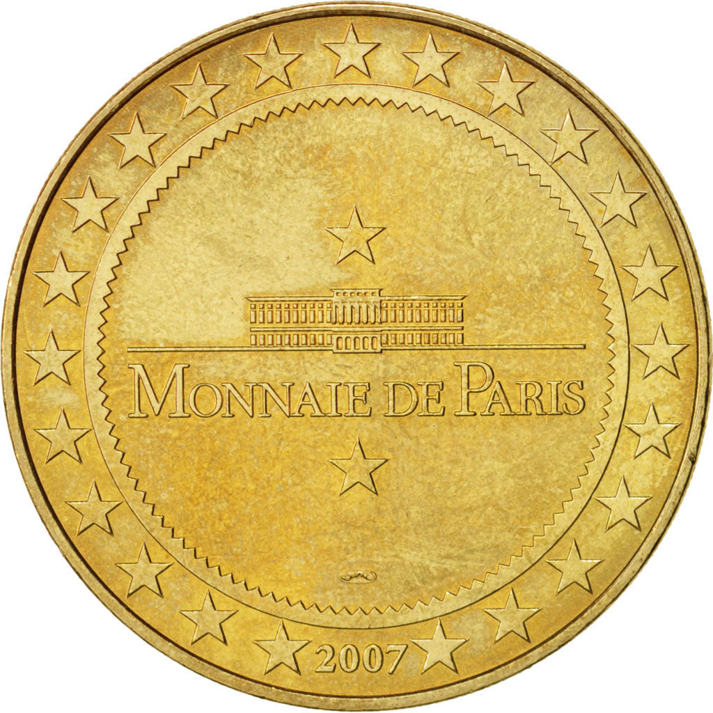 Frankreich, Touristic token, 75/ Les 5 Monuments, 2007, Monnaie de Paris