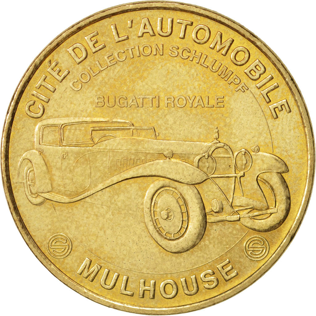Francia, Token, Touristic token, 68/ Cité de l'Automobile - Bugatti - Mulhouse