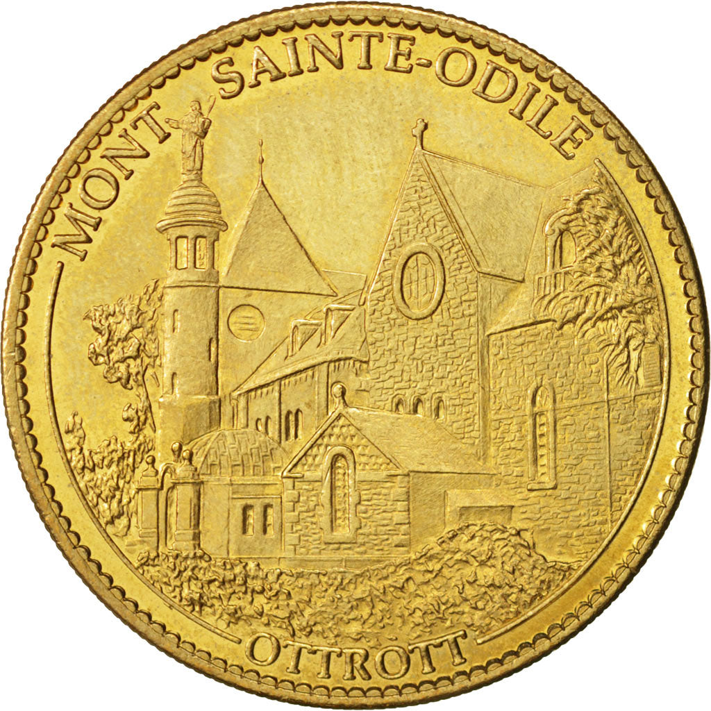Francia, Token, Jetón turístico, 67/ Mont Sainte-Odile, Arts & Culture, 2006