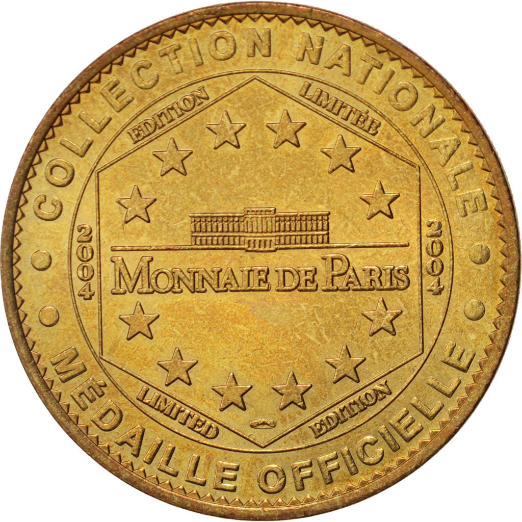 Frankreich, Touristic token, 09/ Parc de la Préhistoire - Bison, 2004, MDP