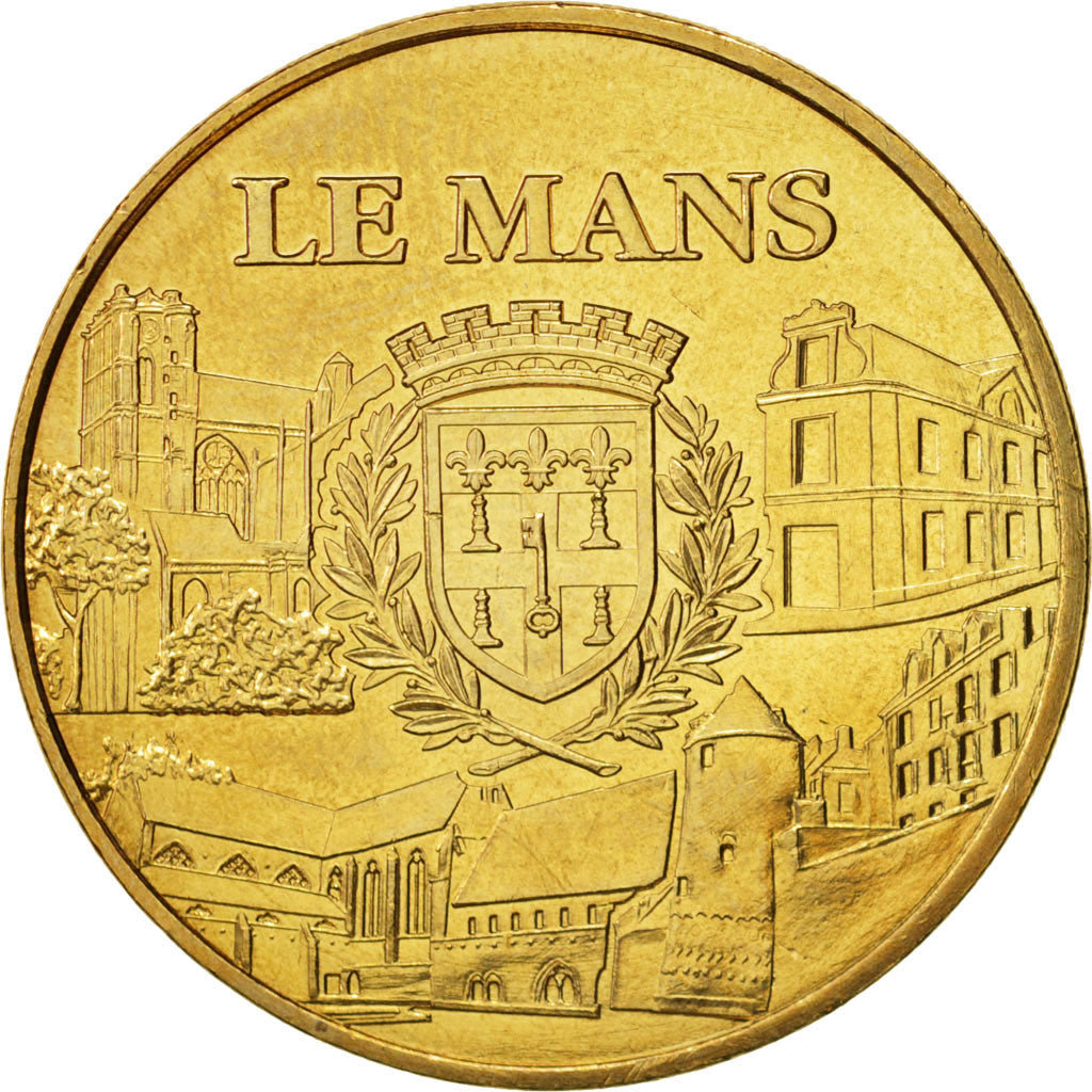Francia, Token, Touristic token, 72/ Le Mans - Blason, Arts & Culture, 2009,...