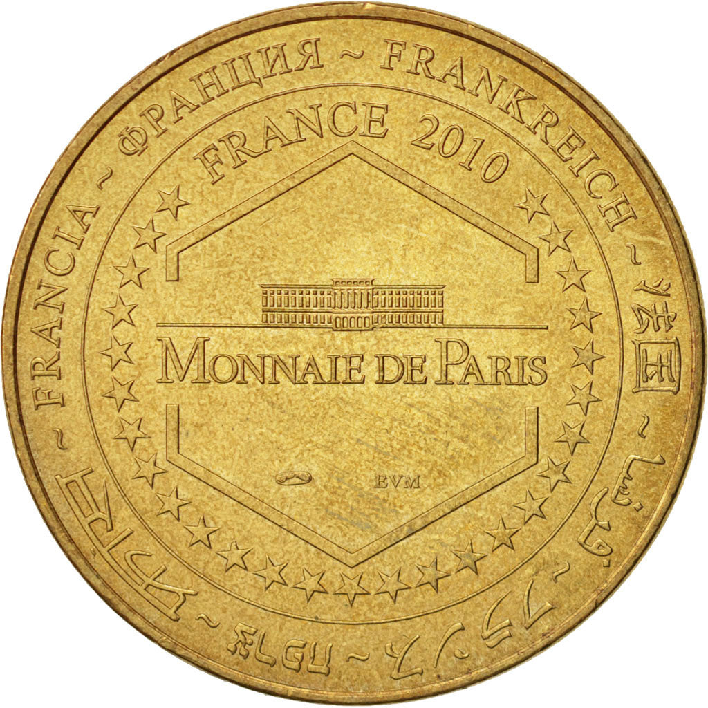 France, Jeton Touristique, 77/ Disneyland Paris, 2010, Monnaie de Paris