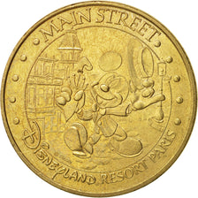 France, Jeton Touristique, 77/ Disneyland - Main Street, 2009, Monnaie de Paris