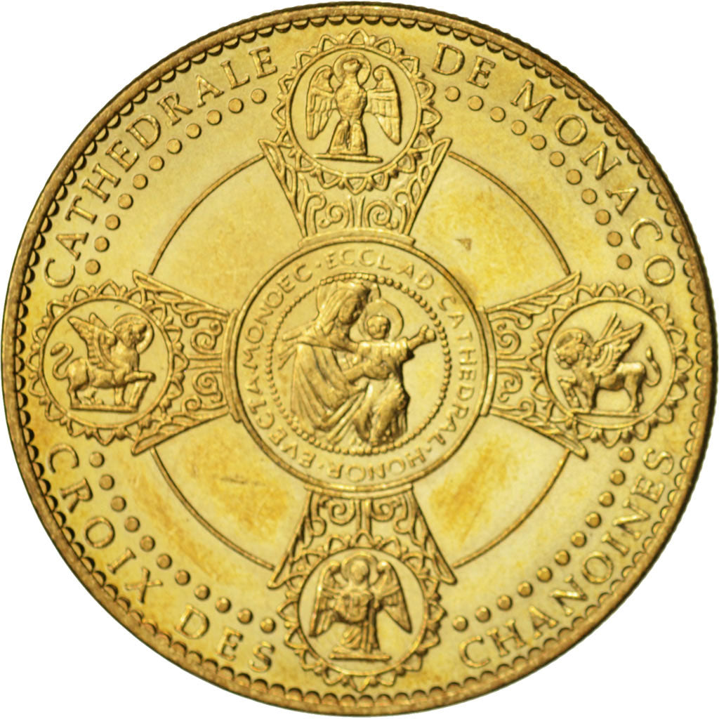 Frankreich, Touristic token, 98/ Cathédrale de Monaco, Arthus Bertrand