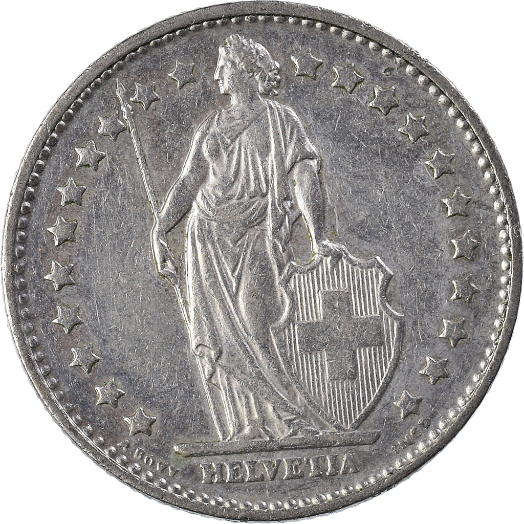 Coin, Switzerland, Franc, 1976