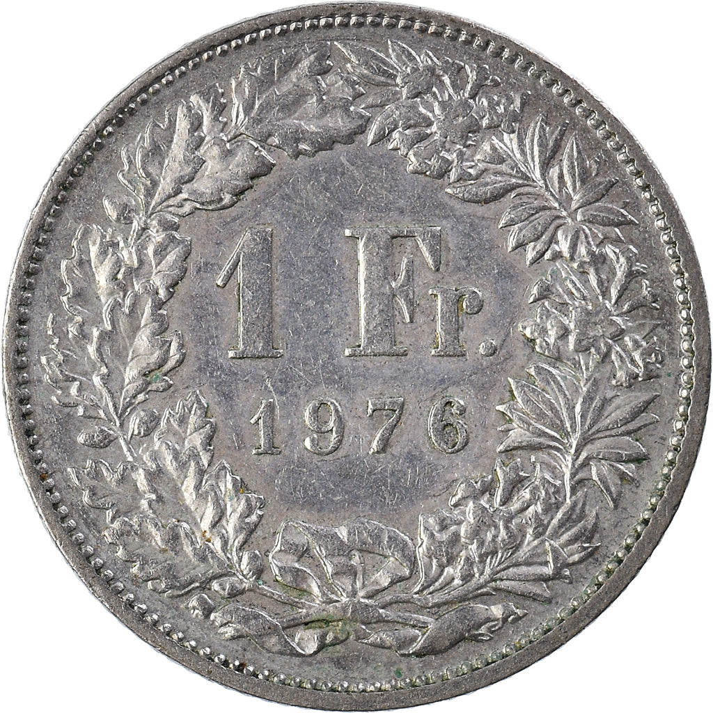 Coin, Switzerland, Franc, 1976