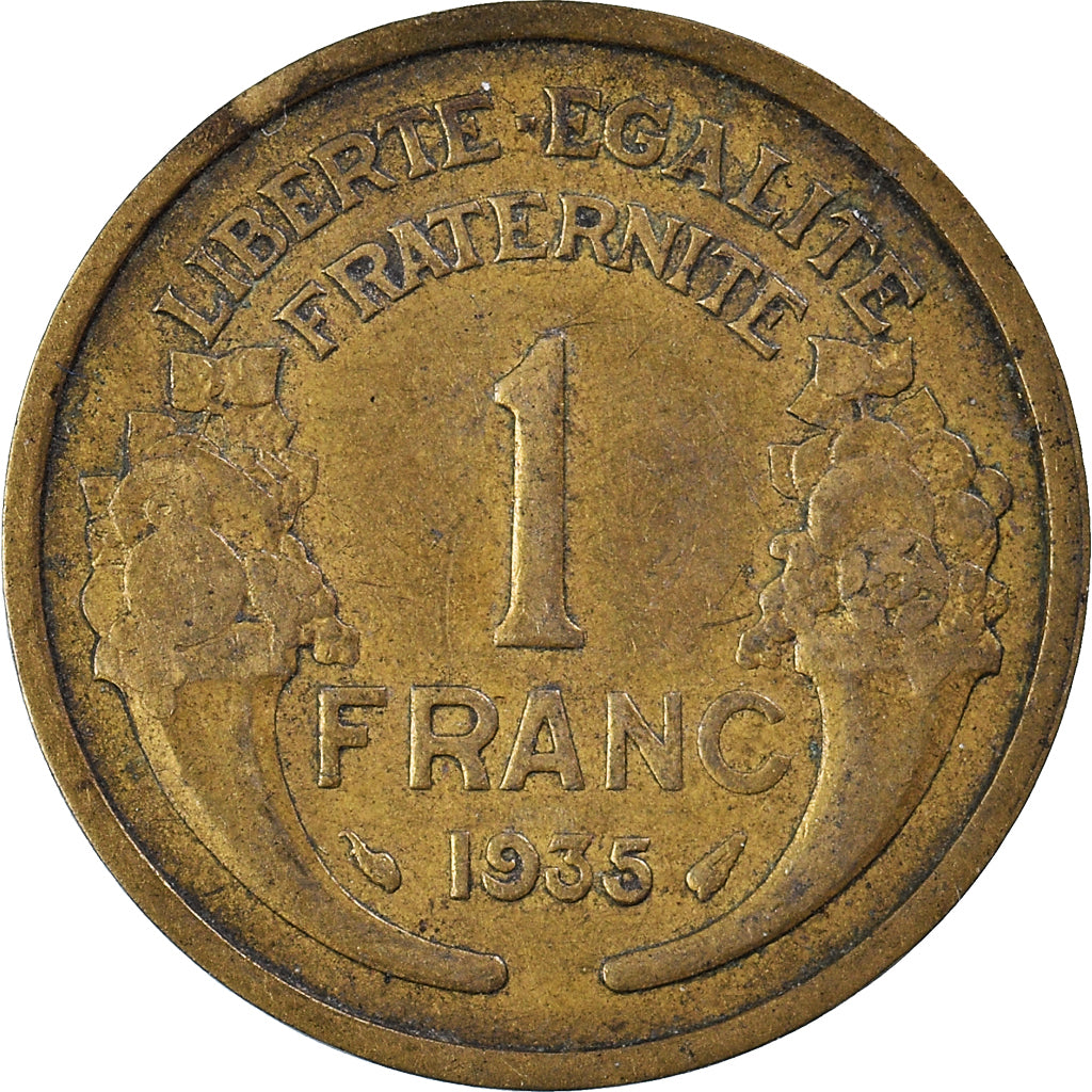 Coin, France, Franc, 1935