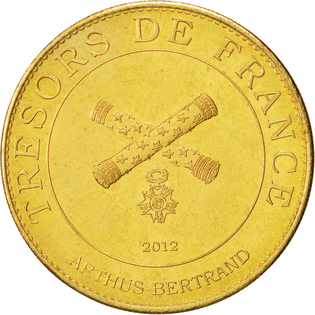 Francia, Token, Touristic token, Johnny Hallyday, Arts & Culture, 2012, Arthu...