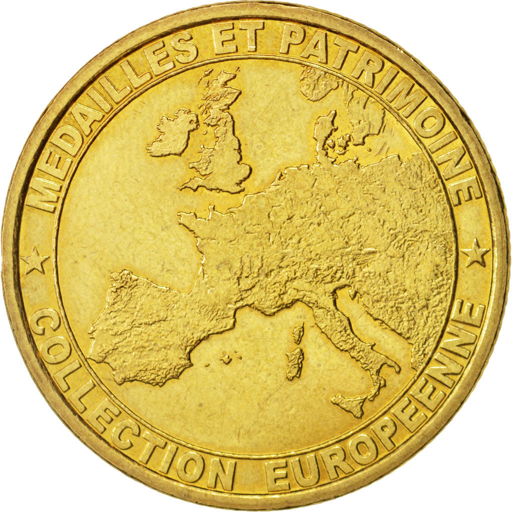 France, Touristic token, 84/ Palais des Papes - Avignon, Médailles et Patrimoine