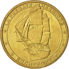 Francia, Token, Jetón turístico, La frégate Hermione, Rochefort, Arts &