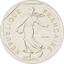 Coin, France, 2 Francs, 1989, Paris, MS(65-70), Silver, Gadoury:123.P2