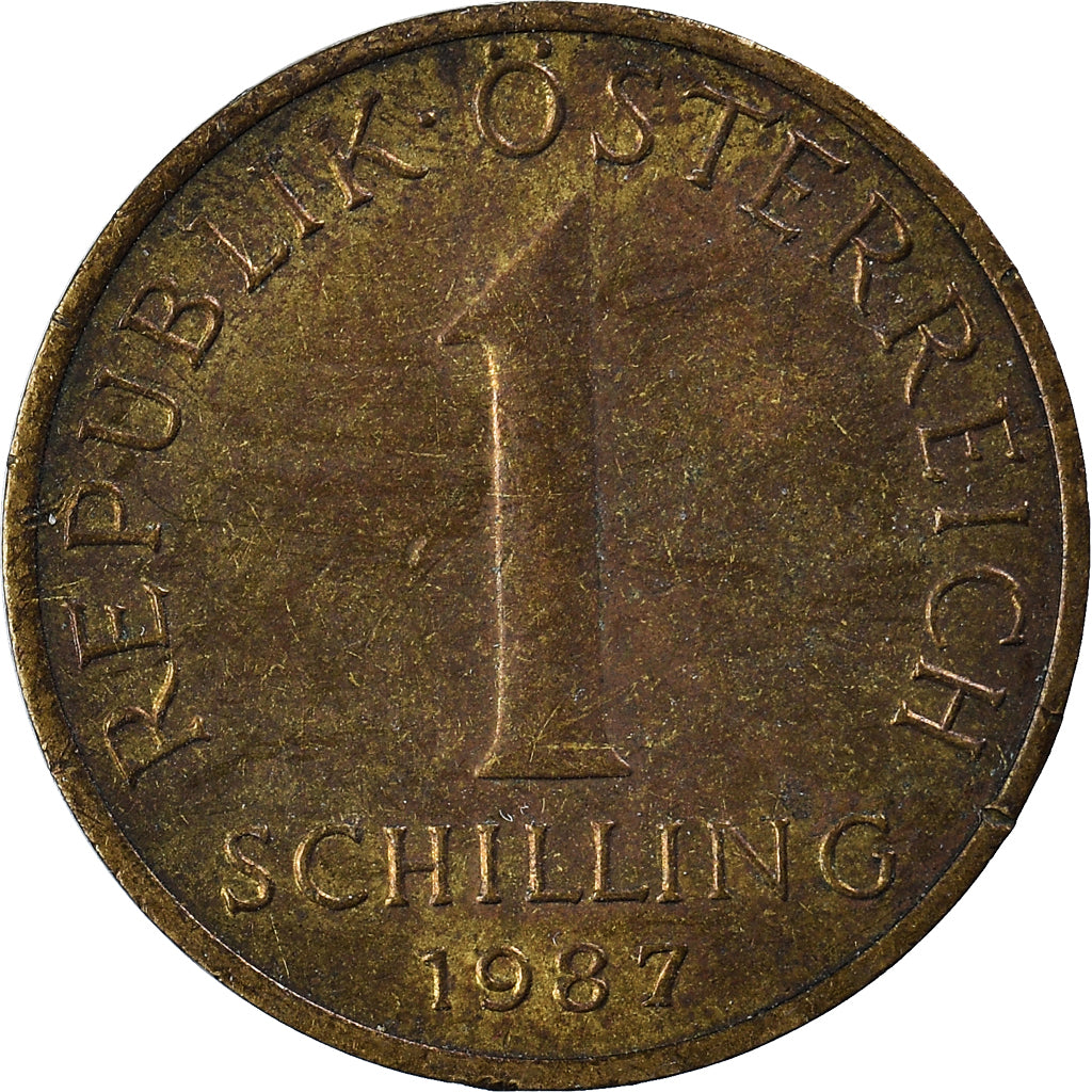 Coin, Austria, Schilling, 1987