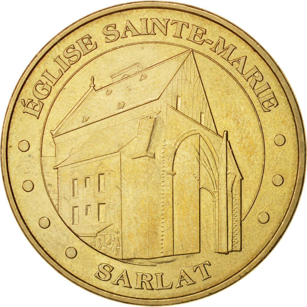 France, Jeton Touristique, 24/ Eglise Sainte-Marie - Sarlat, 2013, MDP