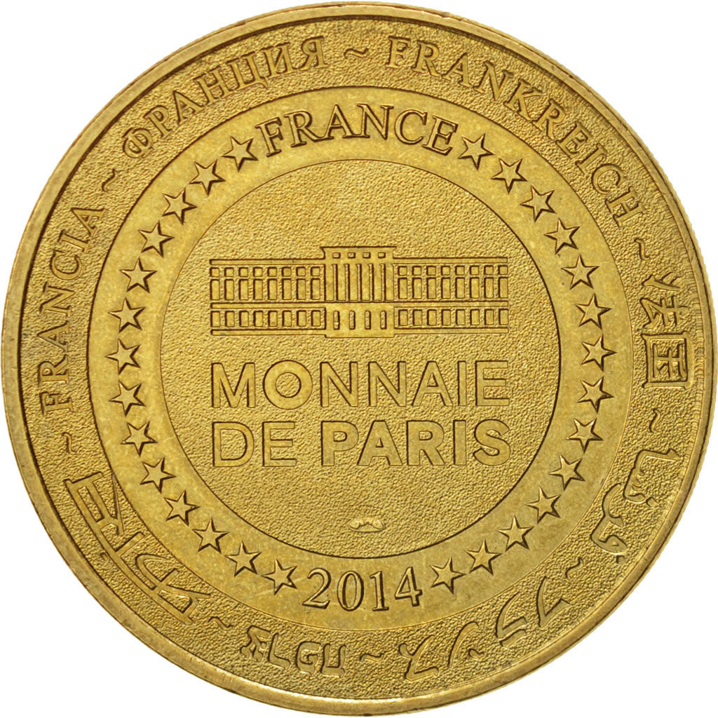 France, Touristic token, 46/ Gouffre de Padirac, 2014, Monnaie de Paris