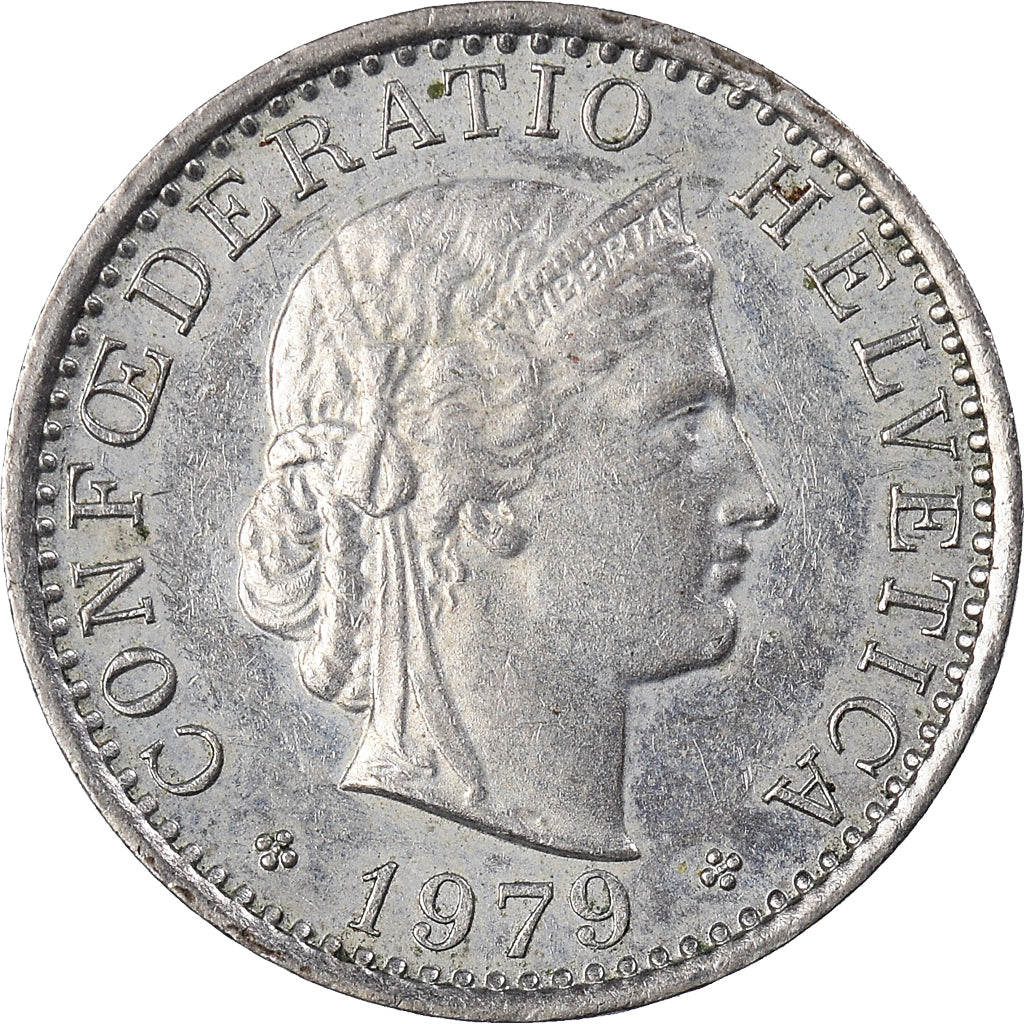 Coin, Switzerland, 20 Rappen, 1979