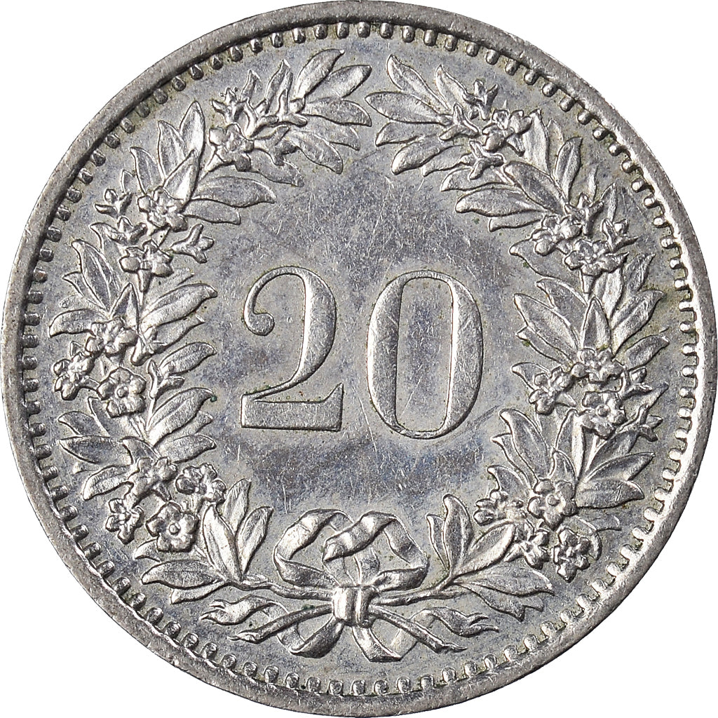 Coin, Switzerland, 20 Rappen, 1979