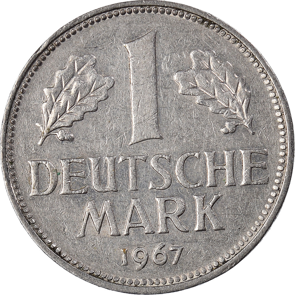 Moneta, GERMANIA - REPUBBLICA FEDERALE, Mark, 1967